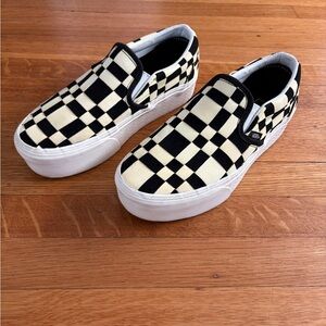 Vans Slip-On Stackform Woven Check Shoe